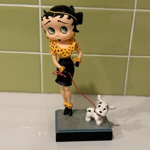 Danbury Mint Betty Boop "Out for a Stroll" collector figurine.